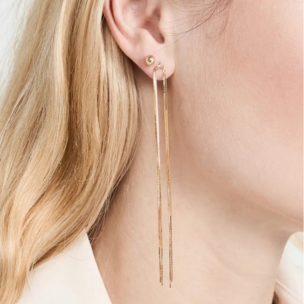 Cloverpost - Chain Earrings